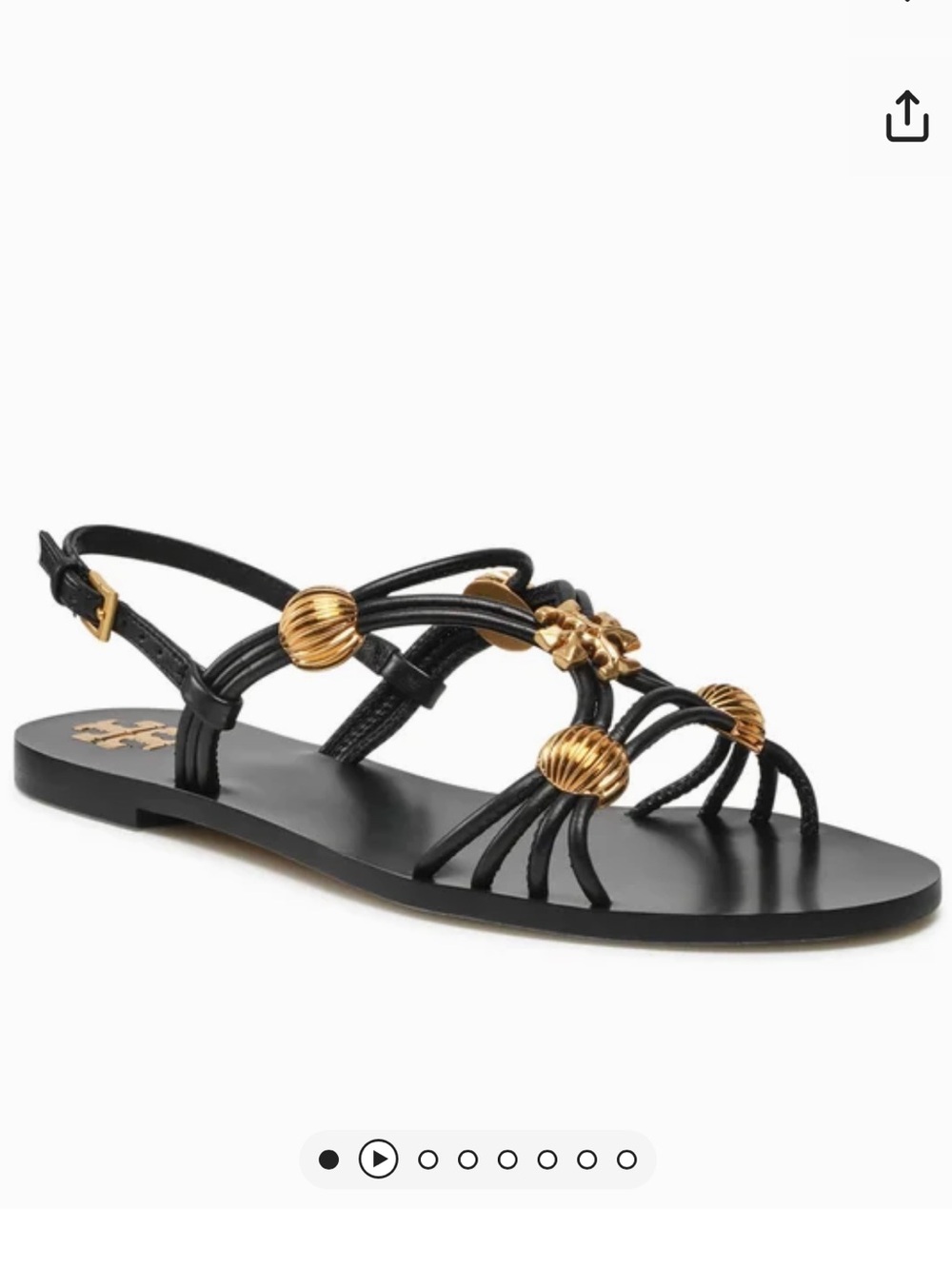 Tory Burch Capri Beaded Sandals